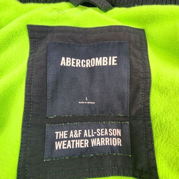 Abercrombie And Fitch The All-Season Weather Warrior Jacket Size L - Picture 10 of 10